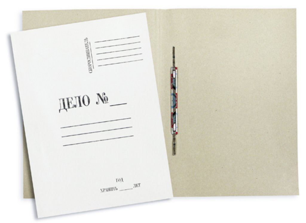 Скоросшиватель хром эрзац 260 гр/м2