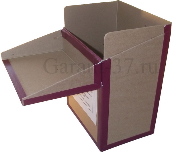 Короб архивный из переплетенного картона