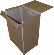 Короб архивный, оклеенный крафт-бумагой